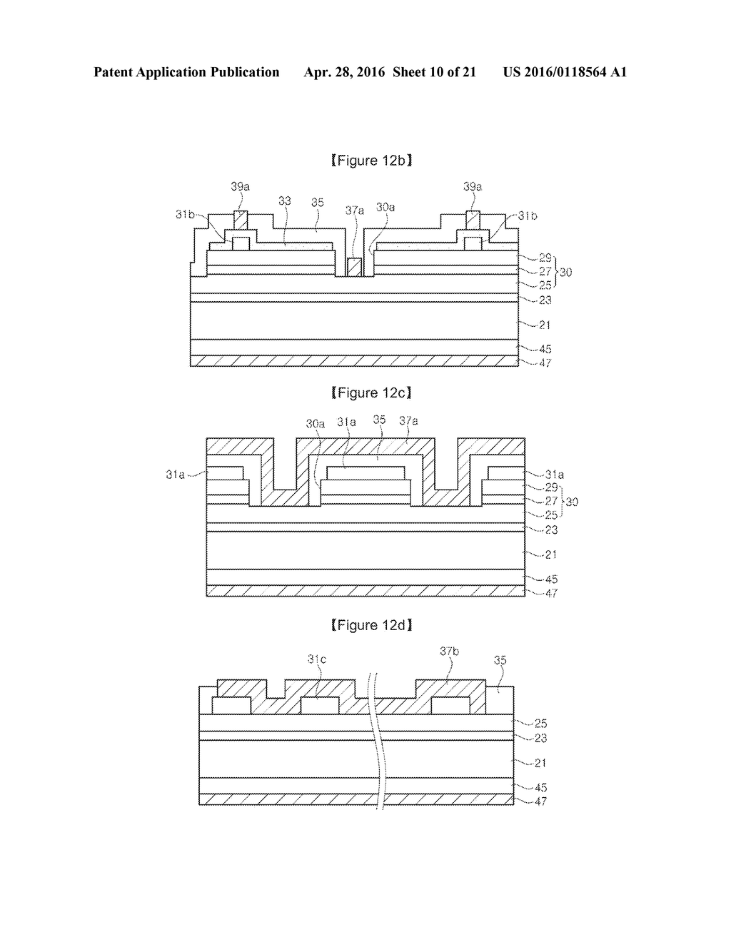 LIGHT EMITTING DIODE CHIP HAVING ELECTRODE PAD - diagram, schematic, and image 11