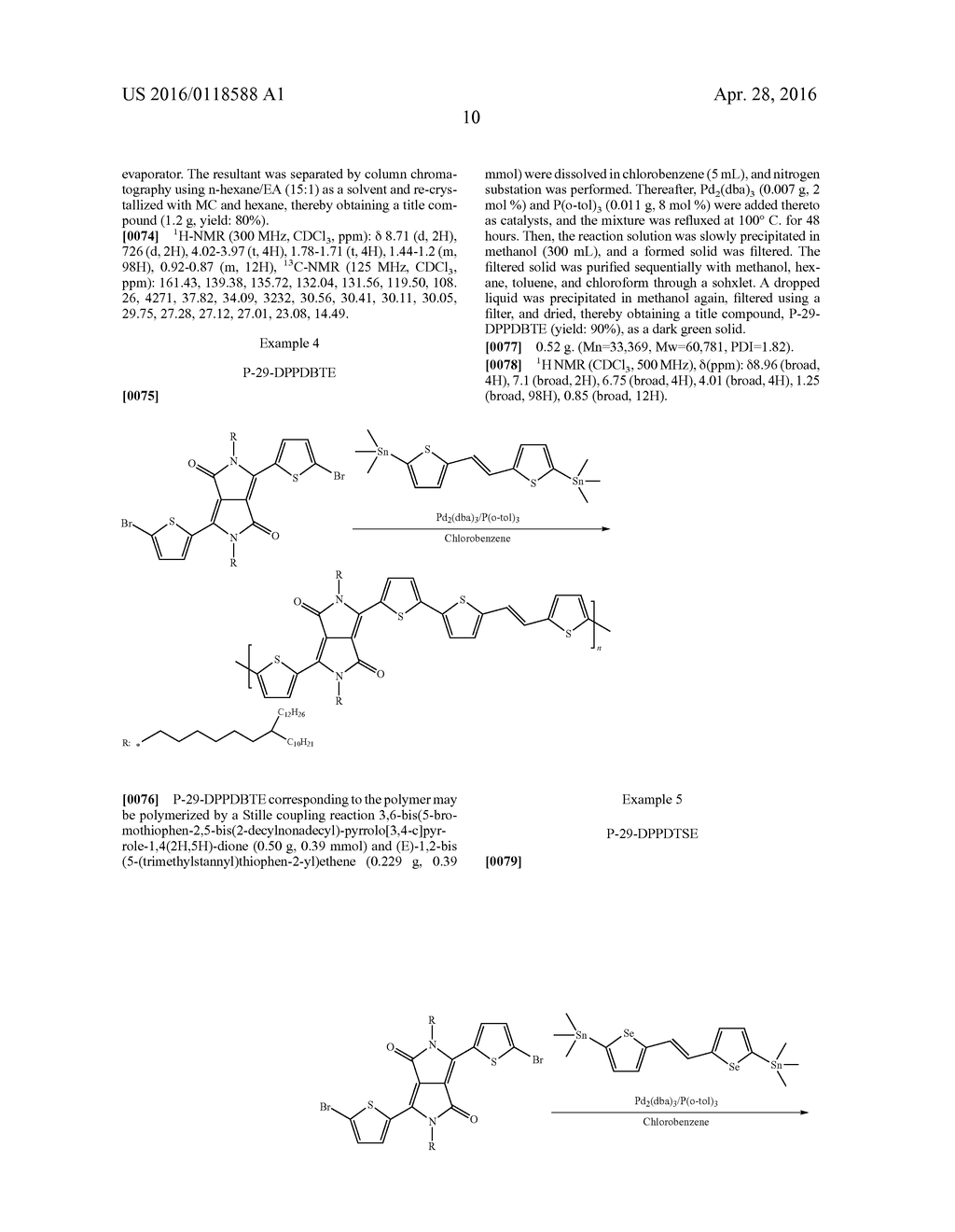 DIKETOPYRROLOPYRROLE POLYMER AND ORGANIC ELECTRONIC DEVICE CONTAINING SAME - diagram, schematic, and image 24