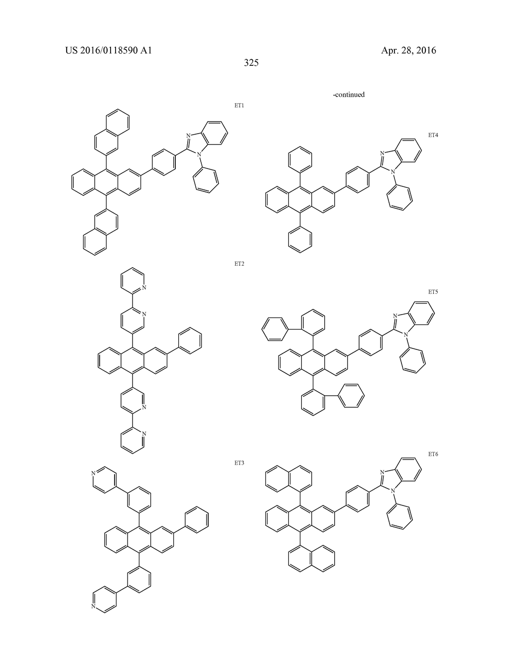 ORGANIC LIGHT-EMITTING DEVICES - diagram, schematic, and image 327