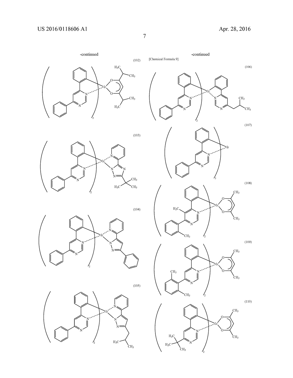 Organometallic Iridium Complex, Light-Emitting Element, Light-Emitting     Device, Electronic Device, Lighting Device, and Synthesis Method of     Organometallic Iridium Complex - diagram, schematic, and image 25