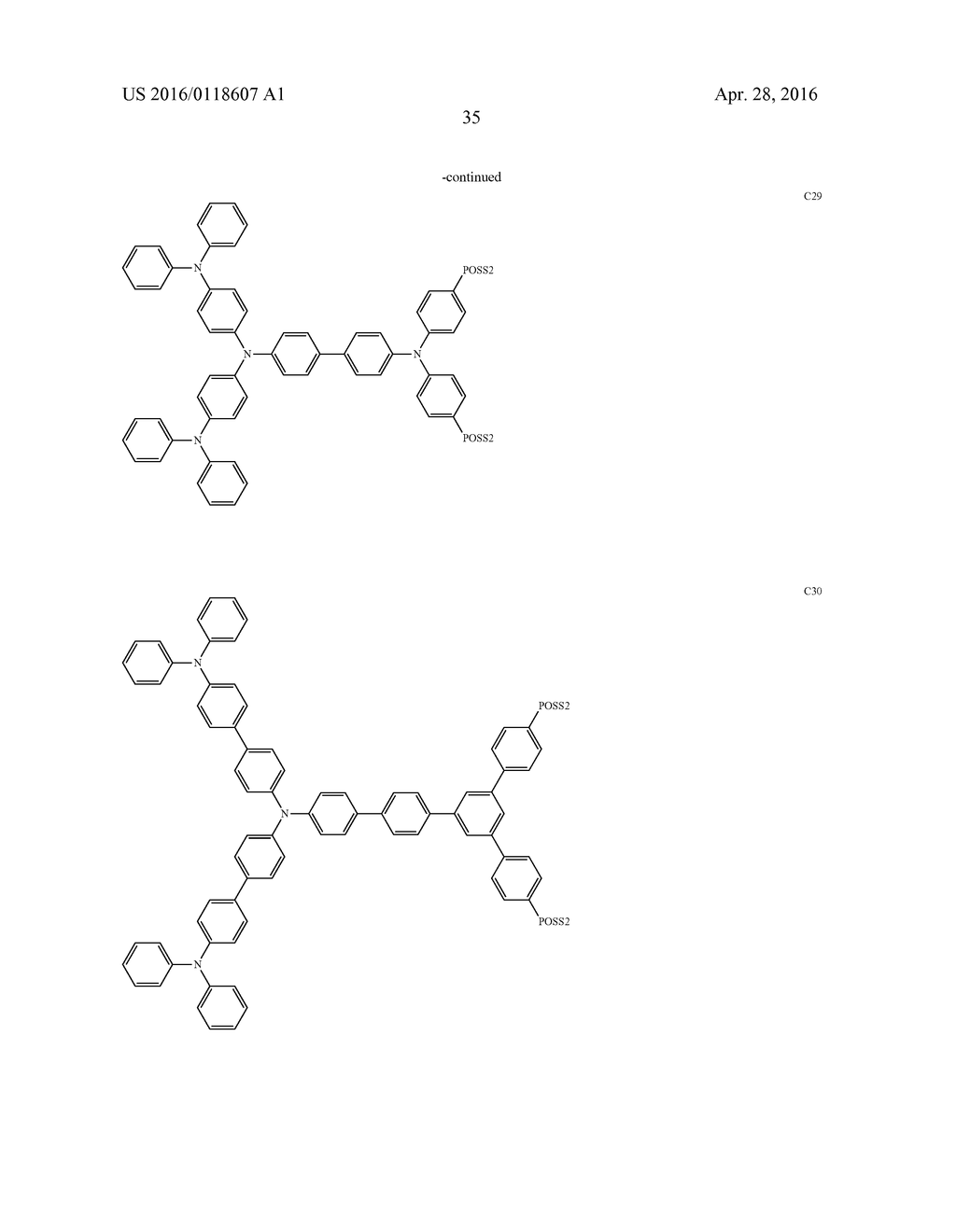 SILSESQUIOXANE COMPOUND, ORGANIC LIGHT EMITTING ELEMENT, DISPLAY     APPARATUS, IMAGE INFORMATION PROCESSING APPARATUS, AND IMAGE FORMING     APPARATUS - diagram, schematic, and image 37