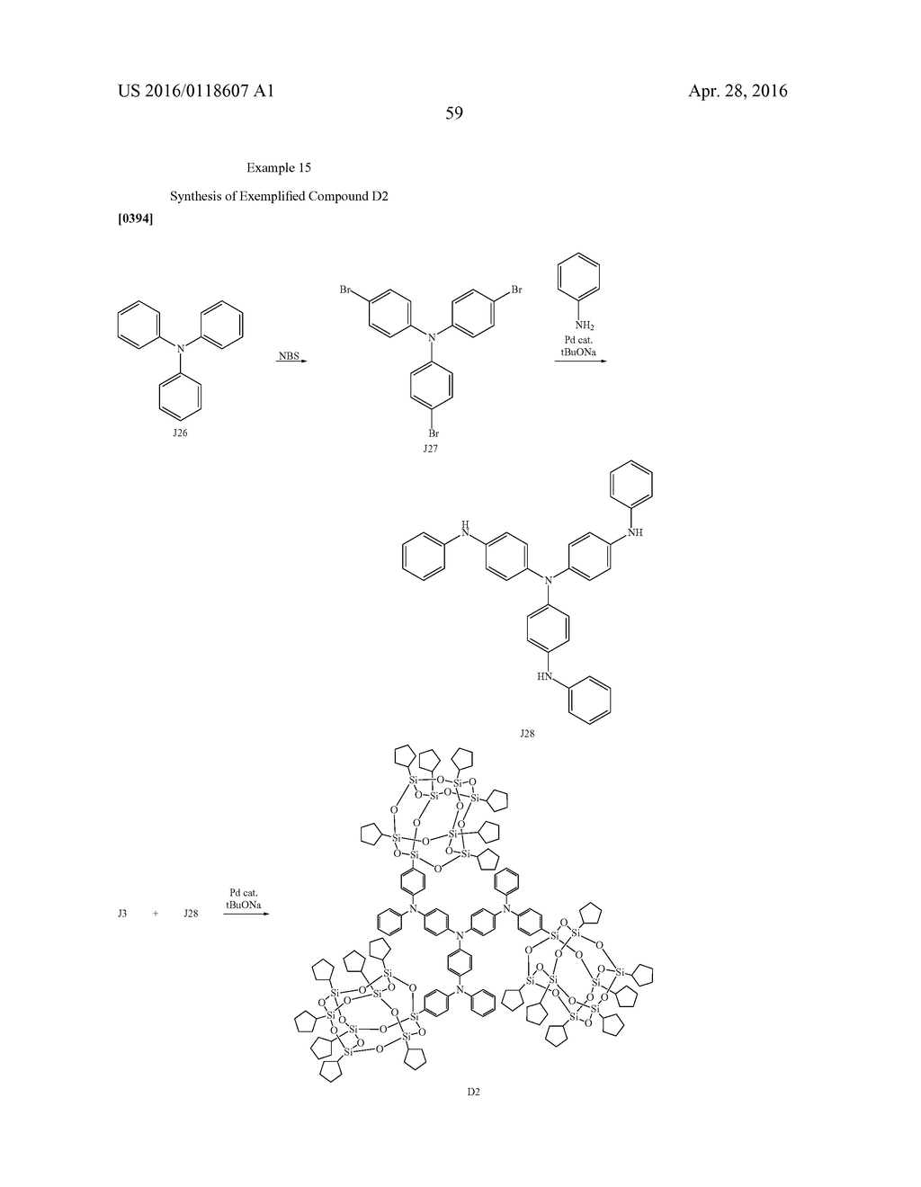 SILSESQUIOXANE COMPOUND, ORGANIC LIGHT EMITTING ELEMENT, DISPLAY     APPARATUS, IMAGE INFORMATION PROCESSING APPARATUS, AND IMAGE FORMING     APPARATUS - diagram, schematic, and image 61