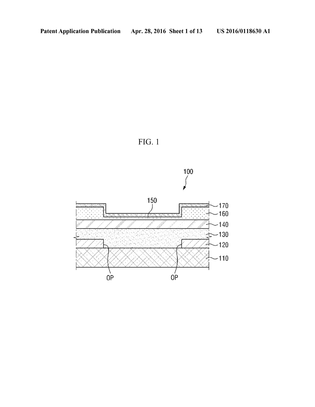 OPTICAL PATTERNING MASK AND METHOD FOR FABRICATING DISPLAY DEVICE USING     THE SAME - diagram, schematic, and image 02