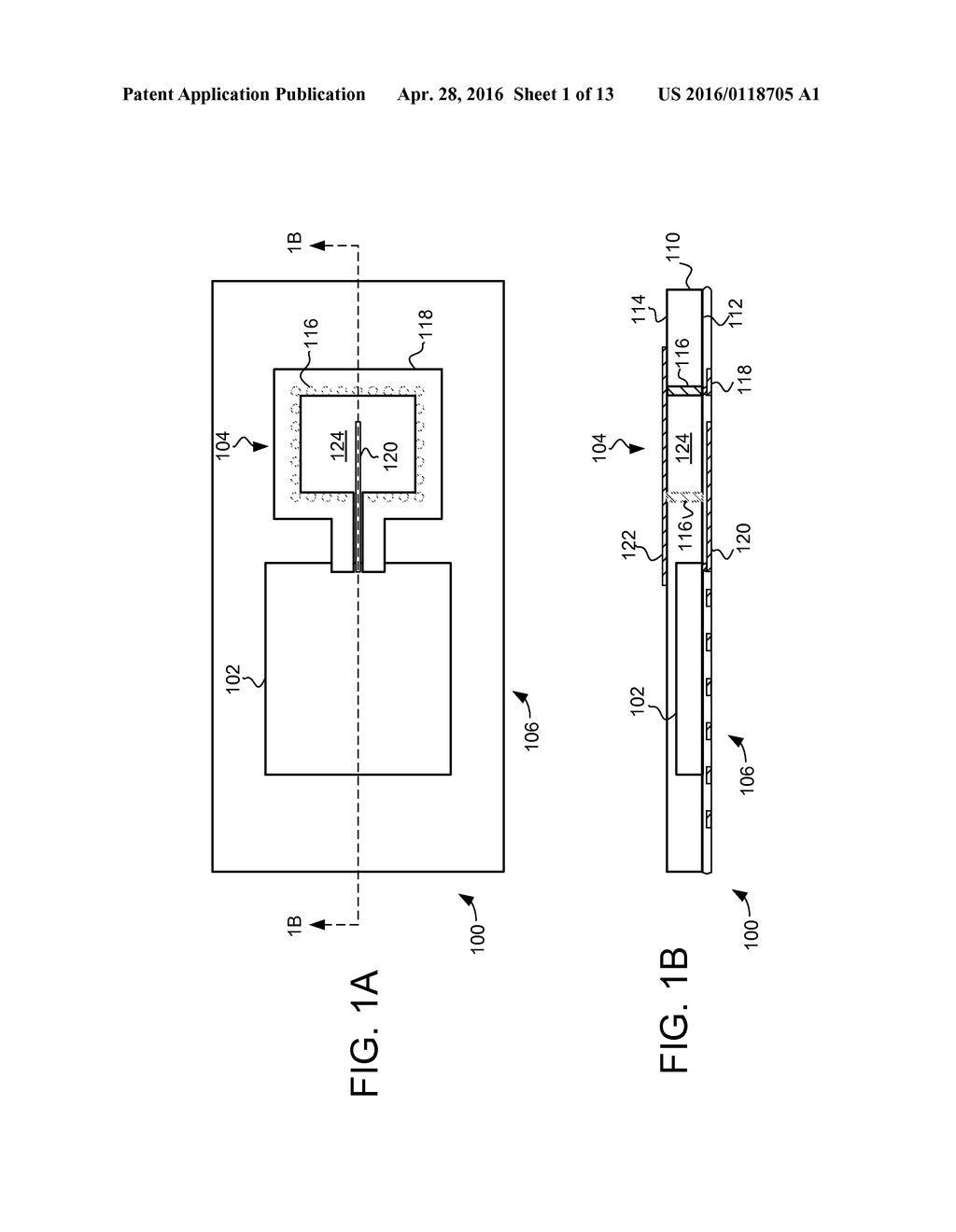 PACKAGED INTEGRATED CIRCUIT WAVEGUIDE INTERFACE AND METHODS THEREOF - diagram, schematic, and image 02