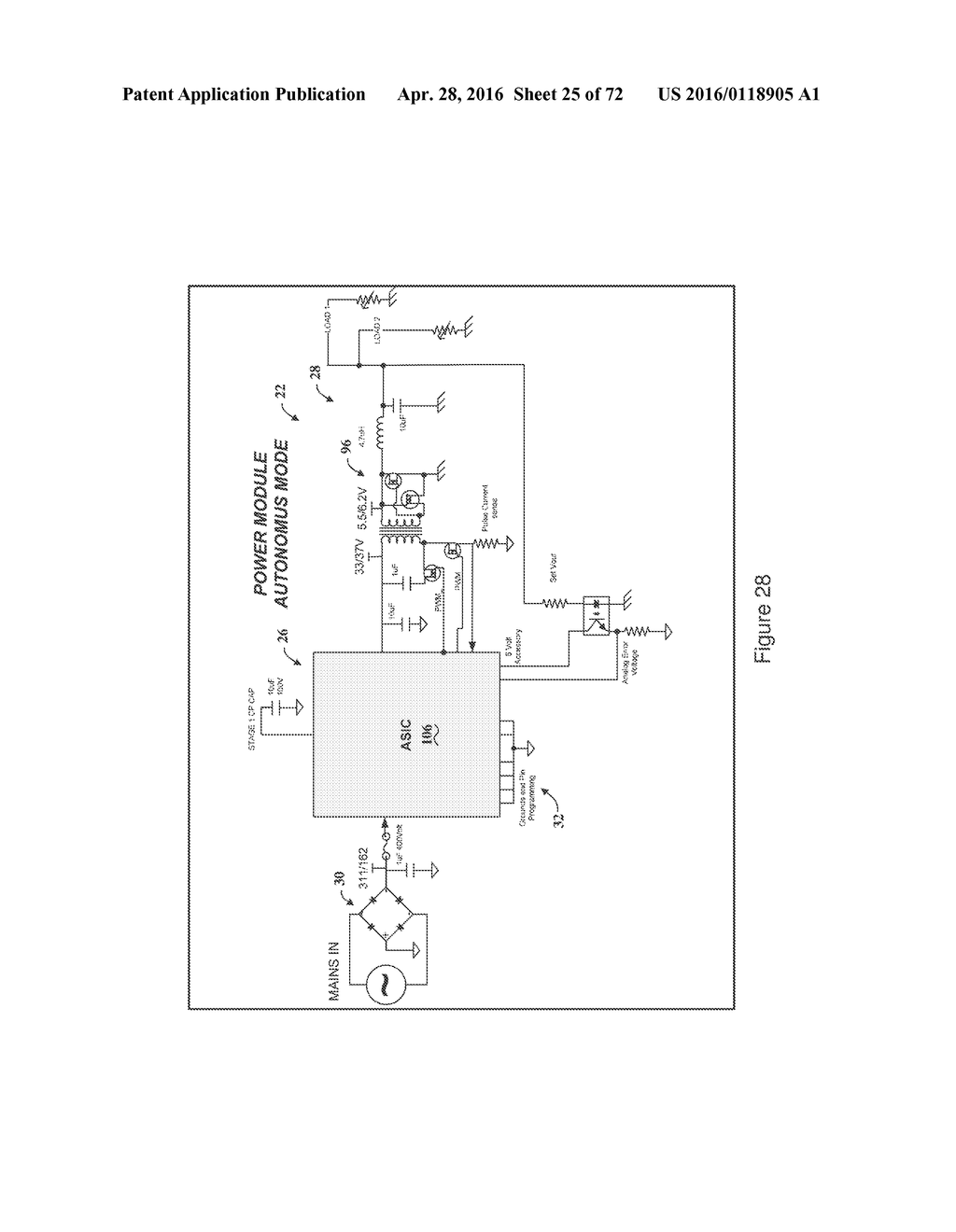 ELECTRICAL CIRCUIT FOR DELIVERING POWER TO CONSUMER ELECTRONIC DEVICES - diagram, schematic, and image 26