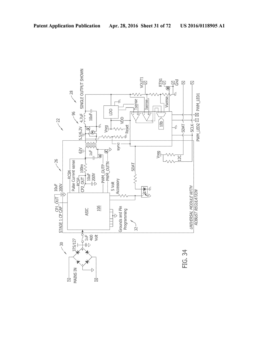 ELECTRICAL CIRCUIT FOR DELIVERING POWER TO CONSUMER ELECTRONIC DEVICES - diagram, schematic, and image 32