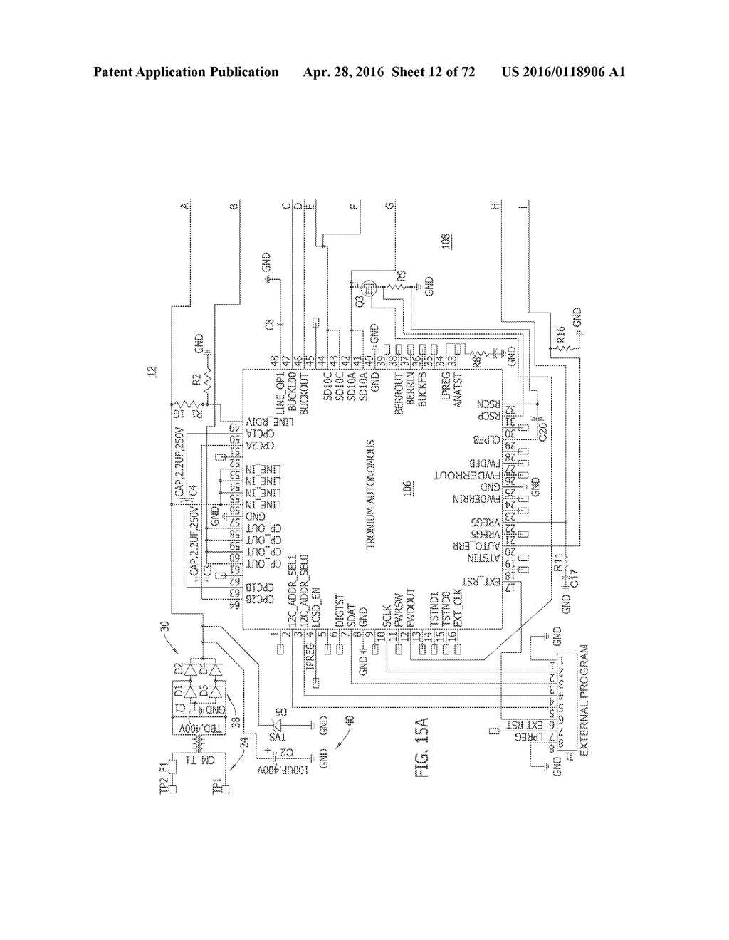 ELECTRICAL CIRCUIT FOR DELIVERING POWER TO CONSUMER ELECTRONIC DEVICES - diagram, schematic, and image 13