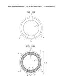 VIBRATION WAVE DRIVE DEVICE, STATOR FOR A VIBRATION WAVE MOTOR, VIBRATION     WAVE MOTOR, DRIVING CONTROL SYSTEM, OPTICAL APPARATUS, AND MANUFACTURING     METHOD OF A VIBRATION WAVE DRIVING DEVICE diagram and image