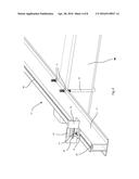 SOLAR ARRAY SUPPORT STRUCTURE, MOUNTING RAIL AND METHOD OF INSTALLATION     THEREOF diagram and image