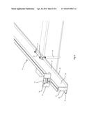 SOLAR ARRAY SUPPORT STRUCTURE, MOUNTING RAIL AND METHOD OF INSTALLATION     THEREOF diagram and image