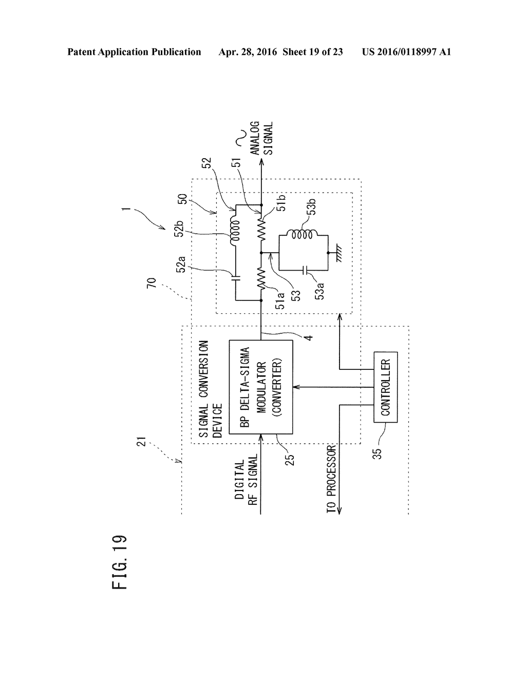 SIGNAL CONVERSION METHOD, SIGNAL TRANSMISSION METHOD, SIGNAL CONVERSION     DEVICE, AND TRANSMITTER - diagram, schematic, and image 20