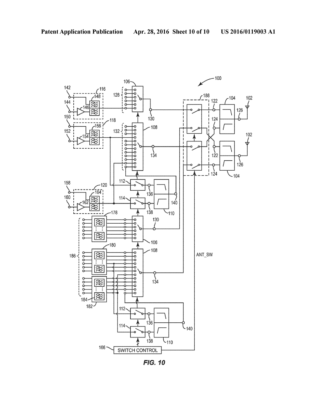 RF FRONT END ARCHITECTURE - diagram, schematic, and image 11