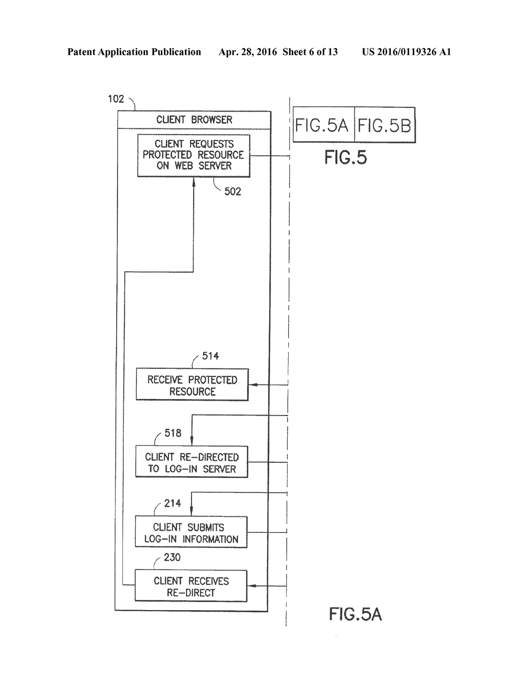 System and Method for Single Sign-On Session Management Without Central     Server - diagram, schematic, and image 07