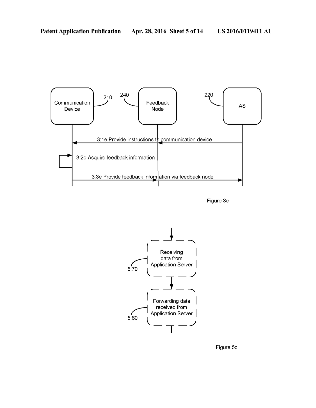 A Method, Nodes and a Communication Device for Handling Feedback     Information - diagram, schematic, and image 06