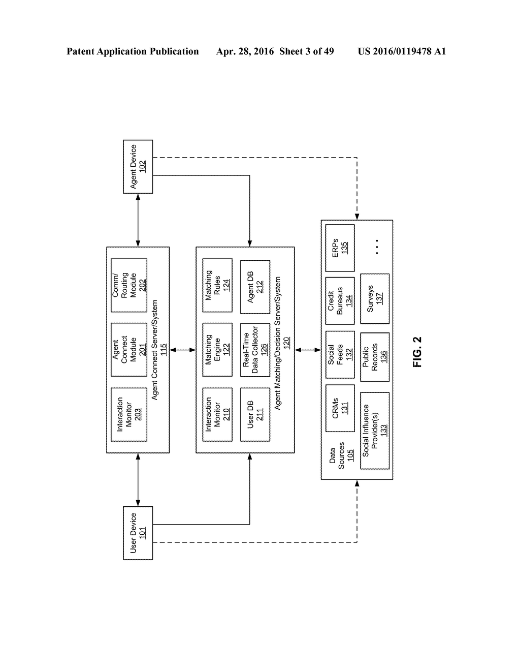 METHOD FOR CONNECTING A USER WITH AN AGENT BASED ON USER INTERACTION OF A     LINK OF A PRIOR MESSAGE EXCHANGED BETWEEN THE USER AND THE AGENT - diagram, schematic, and image 04