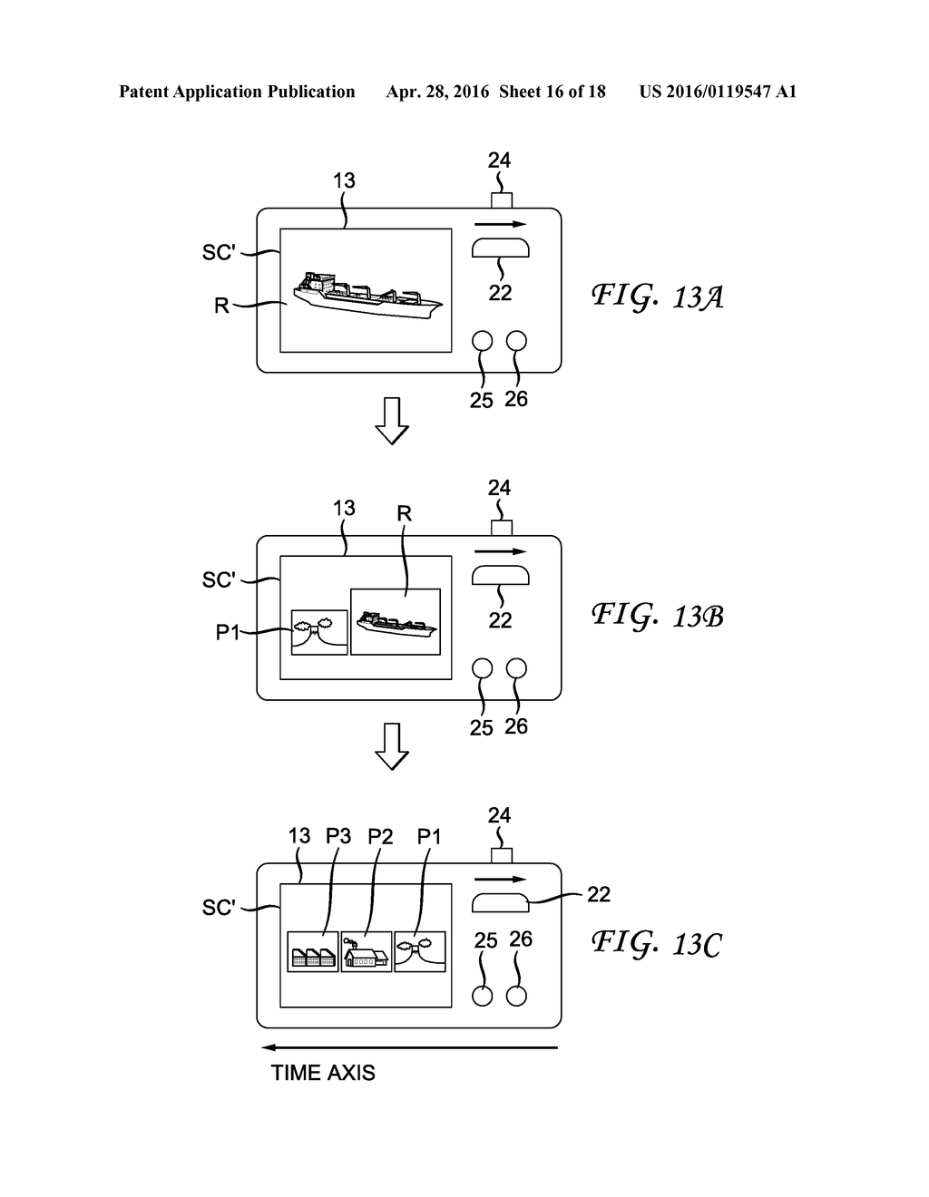 IMAGING APPARATUS, USER INTERFACE AND ASSOCIATED METHODOLOGY FOR A     CO-EXISTENT SHOOTING AND REPRODUCTION MODE - diagram, schematic, and image 17