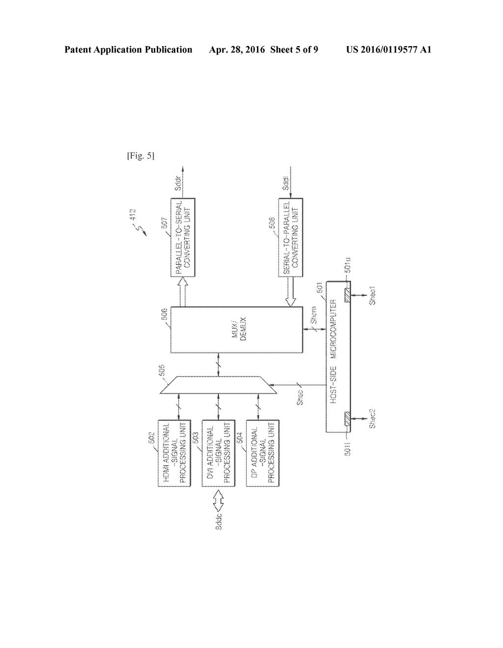 DIGITAL-IMAGE TRANSMISSION APPARATUS WHICH PERFORMS COMMUNICATION,     SELF-DIAGNOSIS, AND CONTROL - diagram, schematic, and image 06