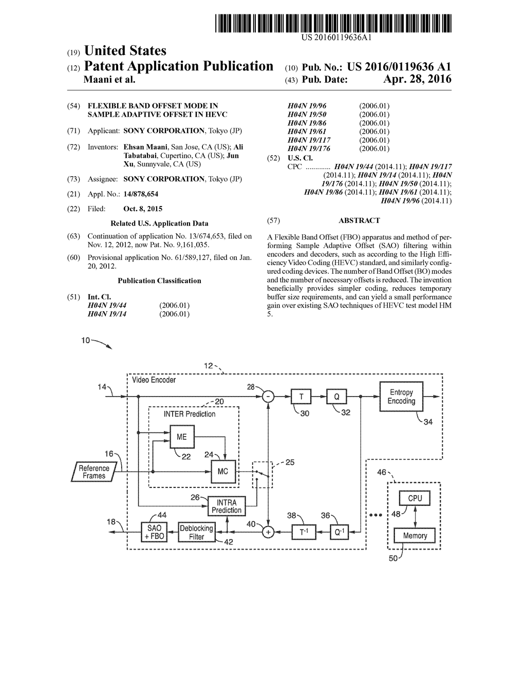 FLEXIBLE BAND OFFSET MODE IN SAMPLE ADAPTIVE OFFSET IN HEVC - diagram, schematic, and image 01