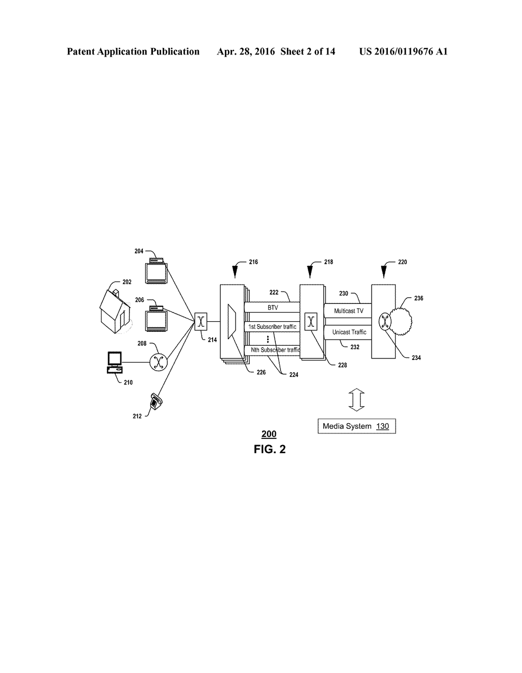 METHOD AND SYSTEM FOR DISTRIBUTING MEDIA CONTENT - diagram, schematic, and image 03