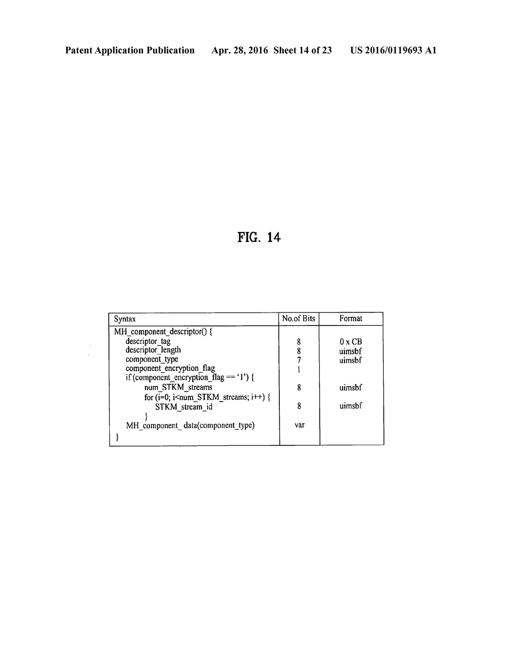 METHOD FOR RECEIVING A BROADCAST SIGNAL - diagram, schematic, and image 15