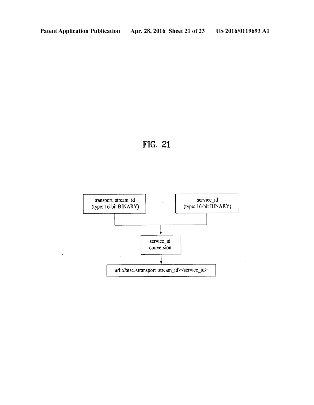 METHOD FOR RECEIVING A BROADCAST SIGNAL - diagram, schematic, and image 22