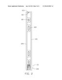 ELECTRONIC DEVICE WITH CONCEALED COUPLING MEMBER diagram and image