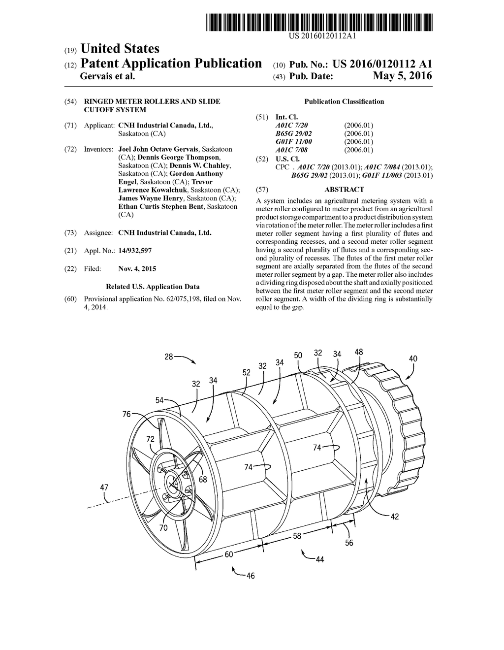 RINGED METER ROLLERS AND SLIDE CUTOFF SYSTEM - diagram, schematic, and image 01