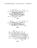 ARTICLE OF FOOTWEAR WITH A MIDSOLE ASSEMBLY HAVING A PERIMETER BLADDER     ELEMENT, A METHOD OF MANUFACTURING AND A MOLD ASSEMBLY FOR SAME diagram and image