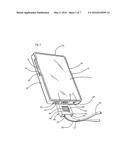 Assembly for Storing and Deploying for Use a Handheld Digital Device diagram and image