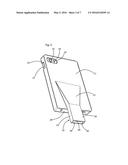 Assembly for Storing and Deploying for Use a Handheld Digital Device diagram and image