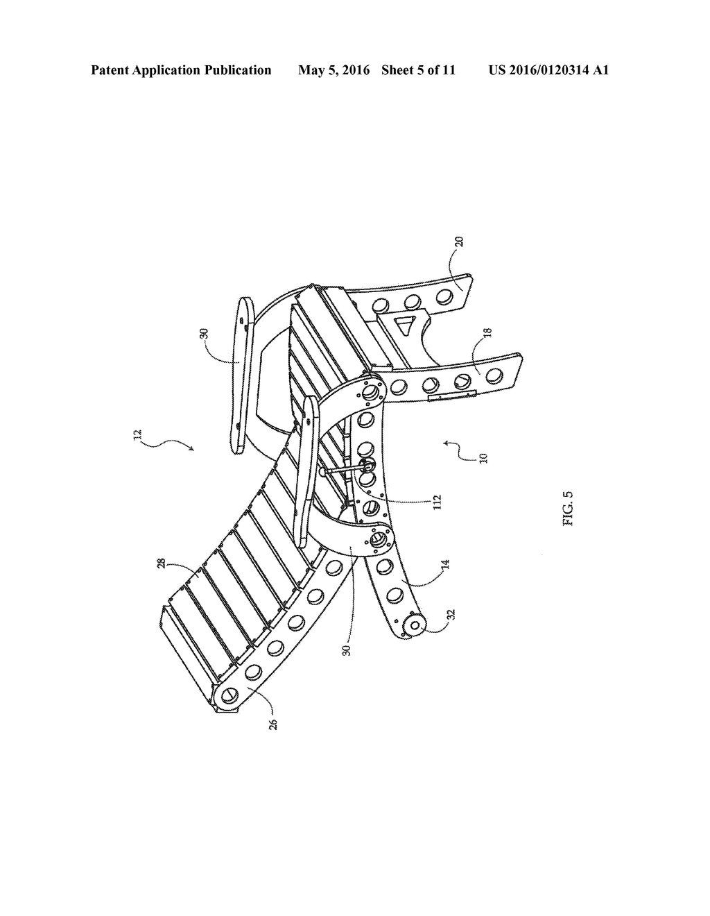 RECLINING CHAIR MECHANISM - diagram, schematic, and image 06