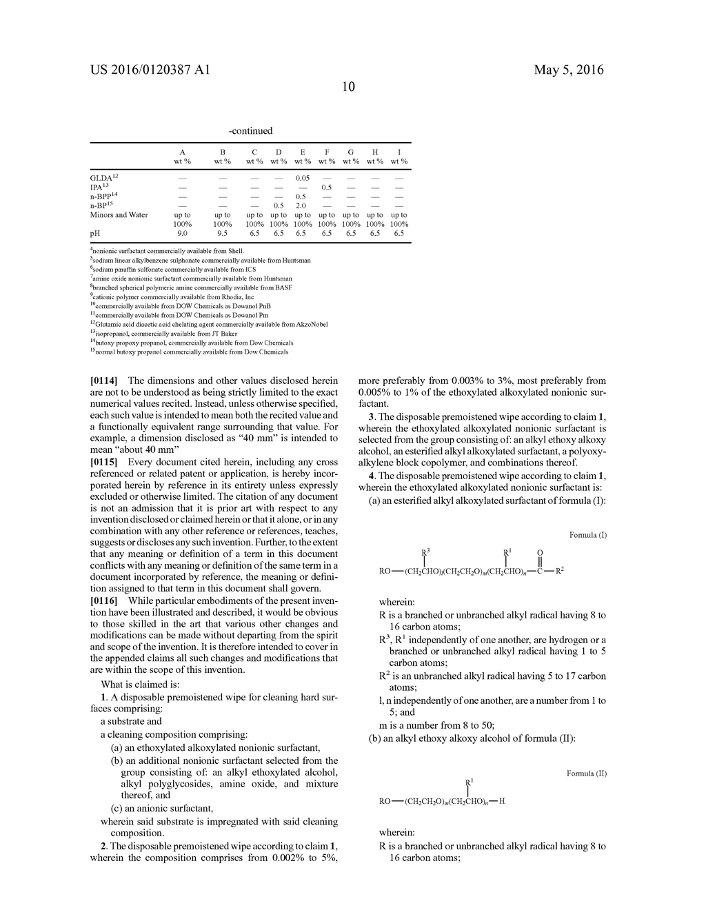 HARD SURFACE PREMOISTENED WIPES, CLEANING IMPLEMENTS AND METHODS THEREOF - diagram, schematic, and image 11