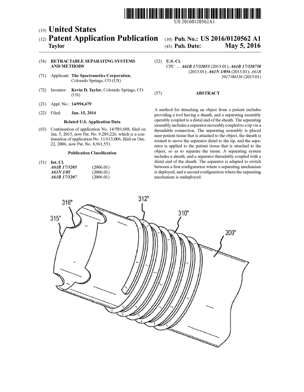 RETRACTABLE SEPARATING SYSTEMS AND METHODS - diagram, schematic, and image 01