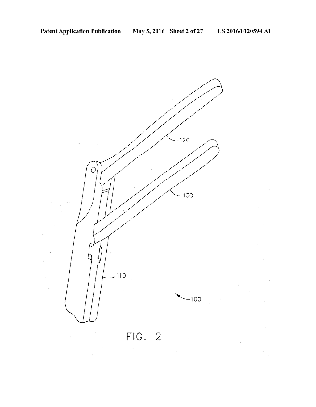 SURGICAL CLAMP - diagram, schematic, and image 03