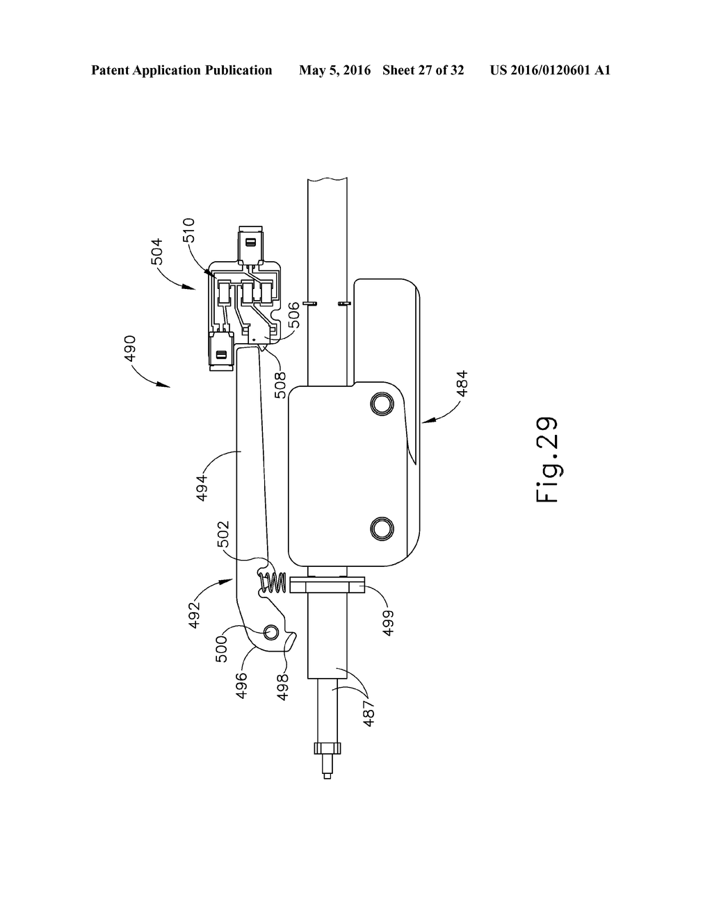 ELECTROSURGICAL INSTRUMENT WITH SENSOR - diagram, schematic, and image 28