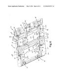 Hospital Chair Beds with Extendable/Retractable Foot Sections diagram and image