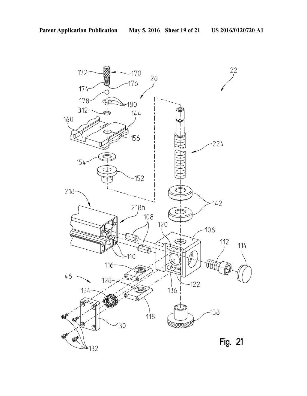 PATIENT SUPPORT COUPLED MEDICAL ACCESSORY SUPPORT - diagram, schematic, and image 20