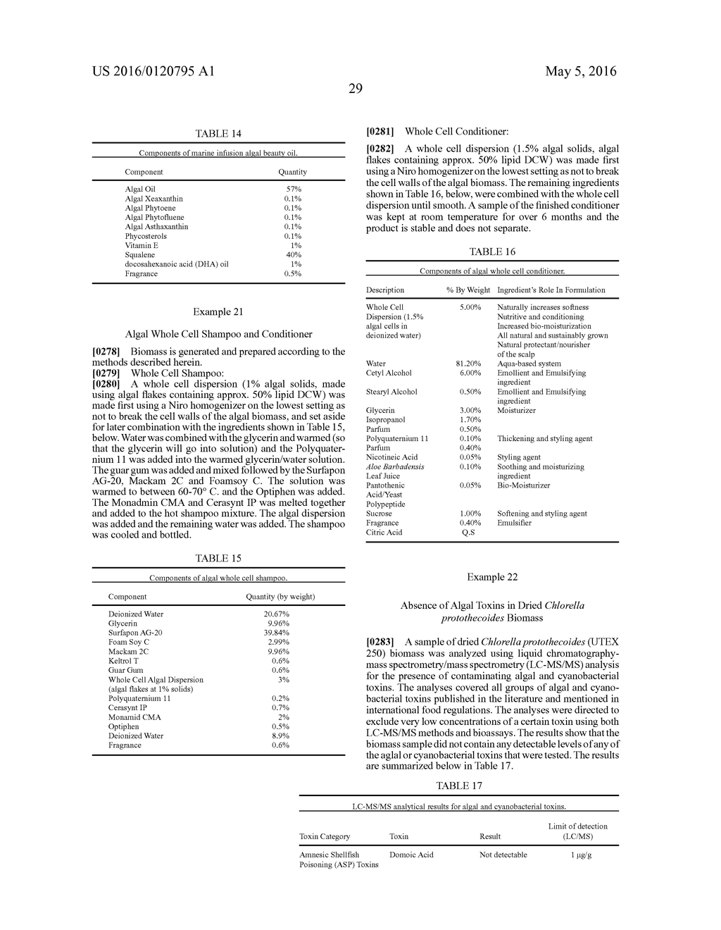 Cosmetic Compositions Comprising Microalgal Components - diagram, schematic, and image 31