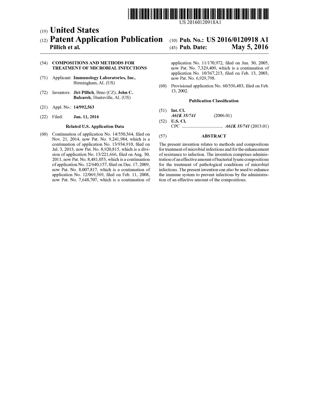 COMPOSITIONS AND METHODS FOR TREATMENT OF MICROBIAL INFECTIONS - diagram, schematic, and image 01