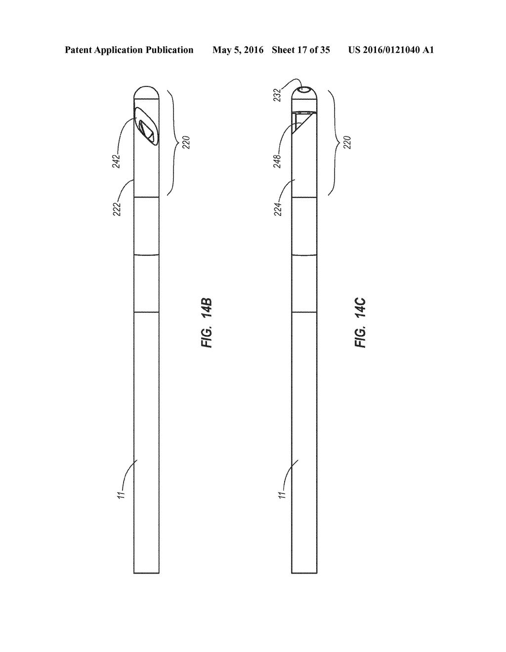 Split-Tip Catheter Including Lateral Distal Openings - diagram, schematic, and image 18