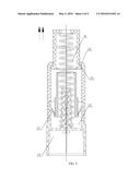 Disposable safety self-destruction insulin needle diagram and image