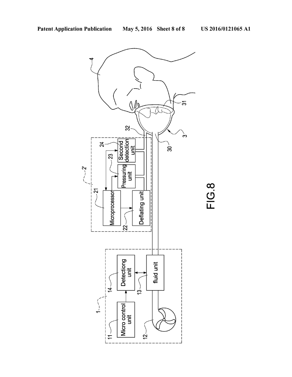 BREATHING ASSISTANCE APPARATUS HAVING CONTROLLABLE GASBAG AND METHOD FOR     CONTROLLING THE GASBAG - diagram, schematic, and image 09