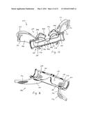 PATIENT INTERFACE DEVICE WITH LIMITED SUPPORT AREA ON THE FACE diagram and image