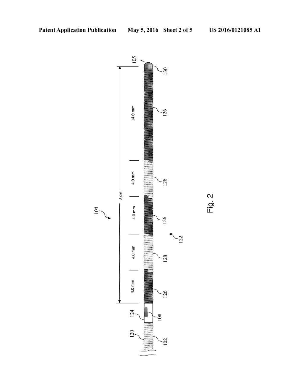 INTRAVASCULAR DEVICES, SYSTEMS, AND METHODS HAVING A RADIOPAQUE PATTERNED     FLEXIBLE TIP - diagram, schematic, and image 03