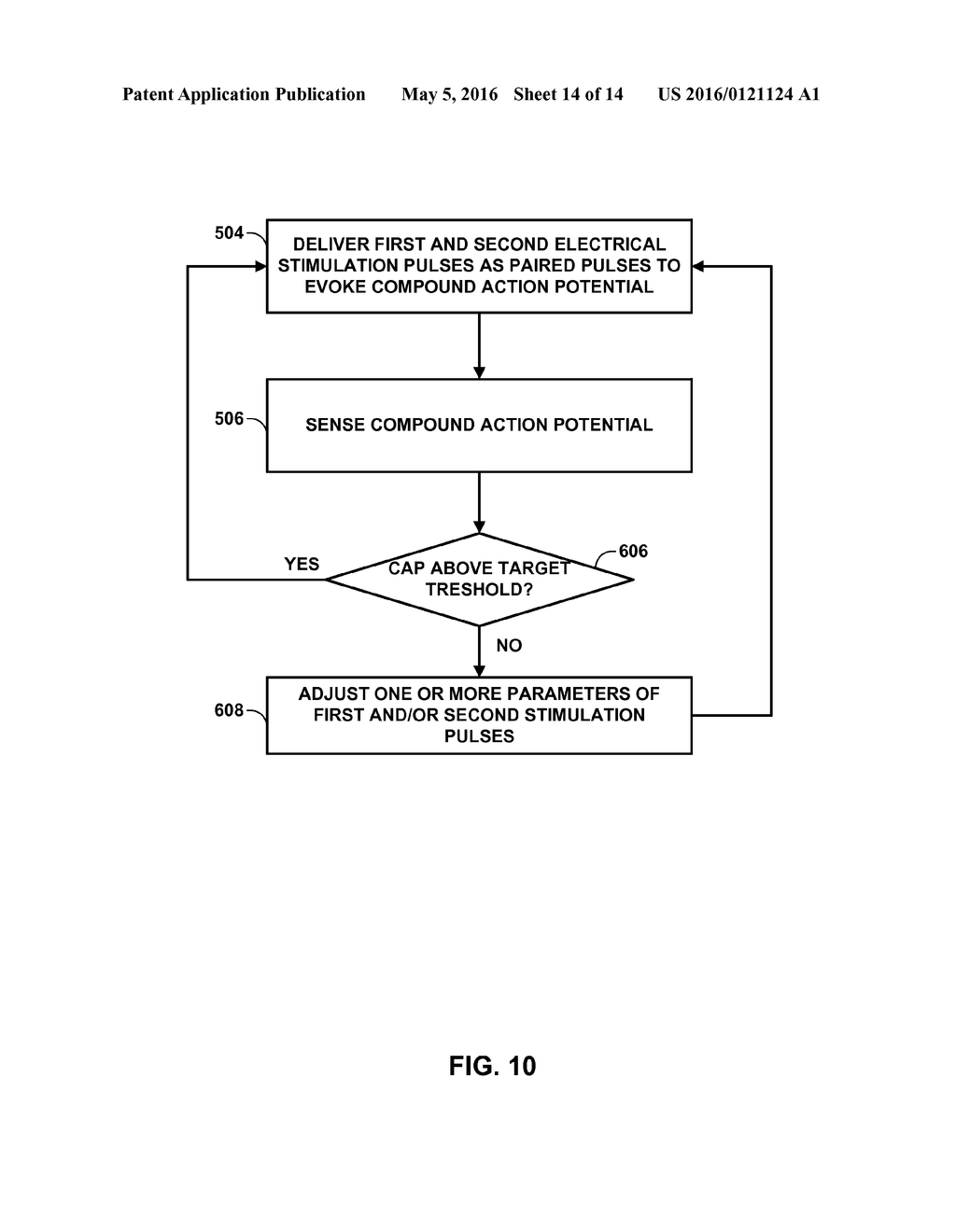 PAIRED STIMULATION PULSES BASED ON SENSED COMPOUND ACTION POTENTIAL - diagram, schematic, and image 15