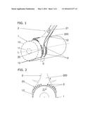 AGITATOR SHAFT OF A FERMENTER AND METHOD FOR FASTENING AGITATING ARMS diagram and image