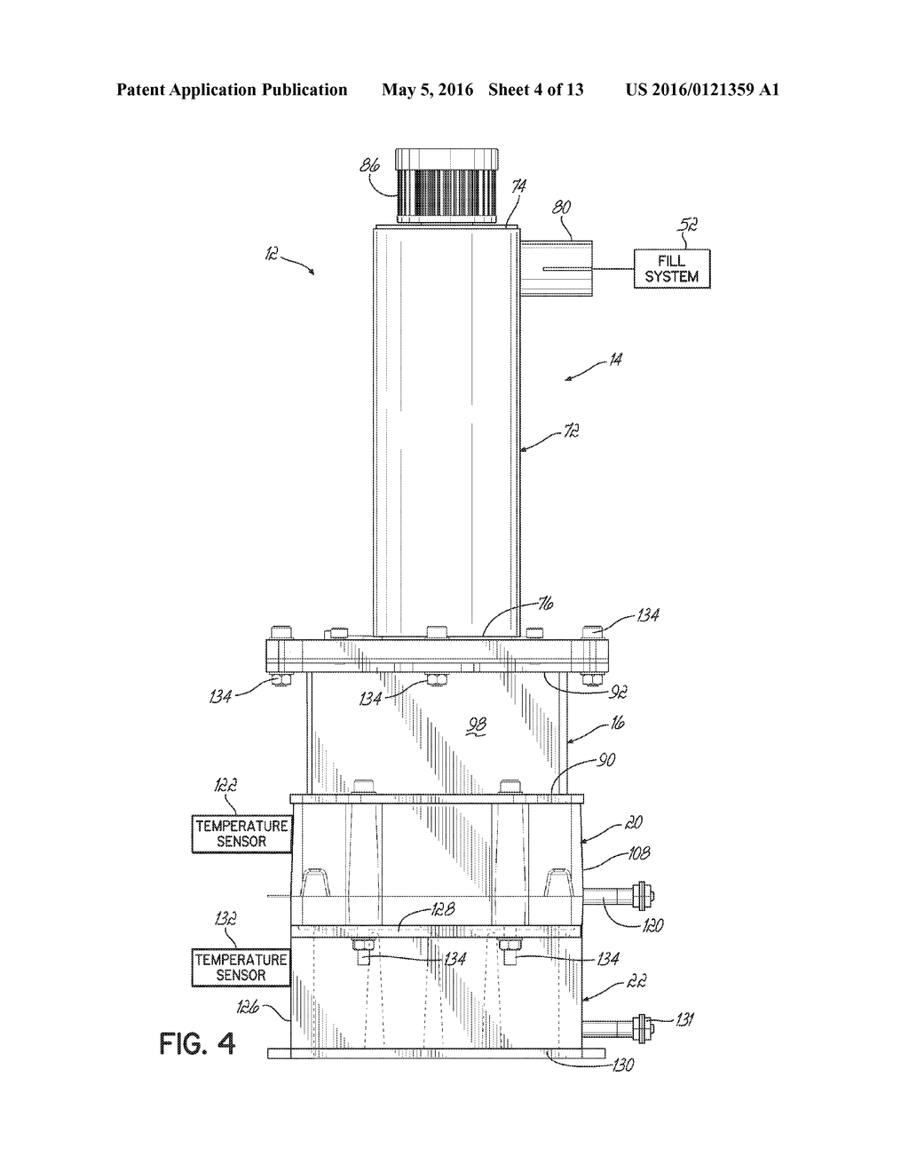 ADHESIVE DISPENSING DEVICE HAVING OPTIMIZED RESERVOIR AND CAPACITIVE LEVEL     SENSOR - diagram, schematic, and image 05