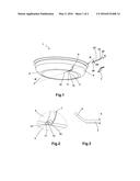 Process for Drilling a Tunnel in which to Place a Sensor in a Cooking     Vessel and Vessel Created by Said Process diagram and image