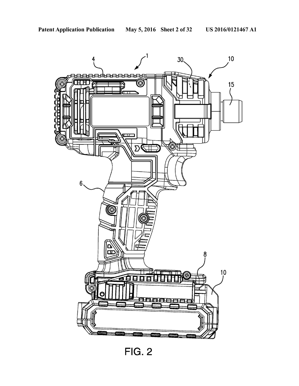 Impact Driver Control System - diagram, schematic, and image 03