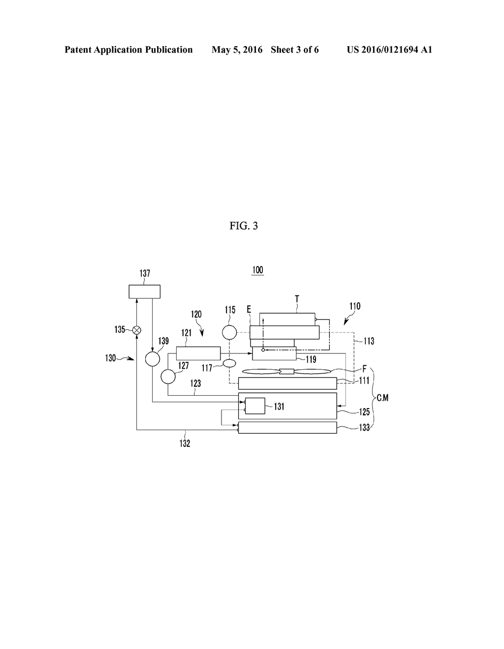 COOLING SYSTEM FOR VEHICLE - diagram, schematic, and image 04